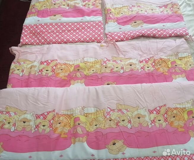 Бортики в кроватку бу