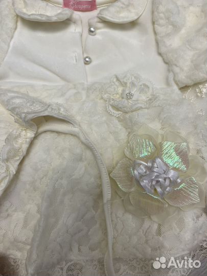 Комплект на выписку для девочки