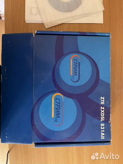 Adsl модем ZTE zxdsl 831cii и маршрутизатор 831AII
