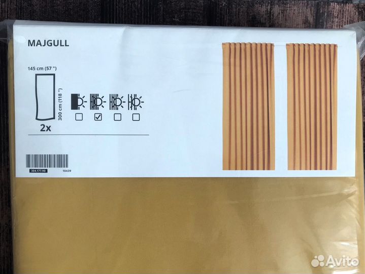 Шторы / гардины IKEA Maigull / икеа Майгул новые