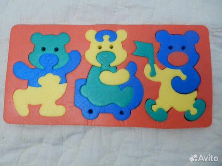 Пазлы книжка