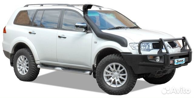 Силовой бампер на Mitsubishi Pajero Sport 2