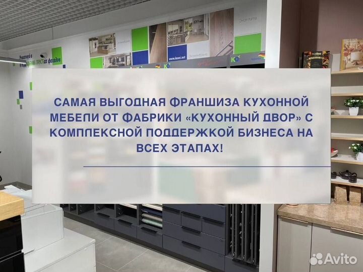 Салон кухонь. Франшиза