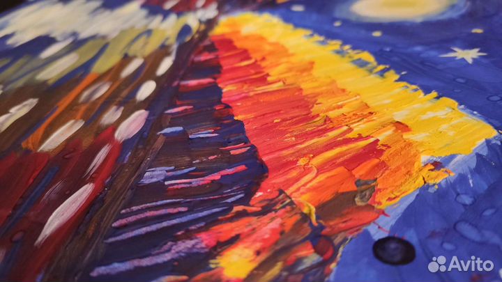 Картина маслом анонимного художника