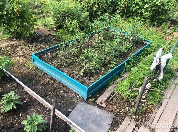 Грядка оцинкованная 1м х 3м х 22см