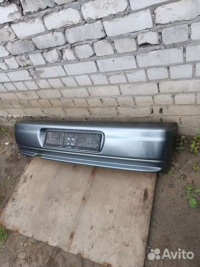 Задний бампер ваз 2112