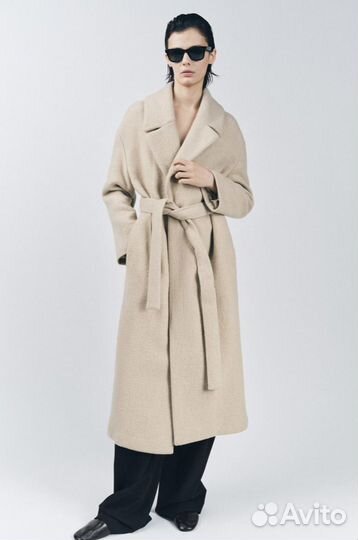 Zara ZW Пальто из кашемира новая коллекция