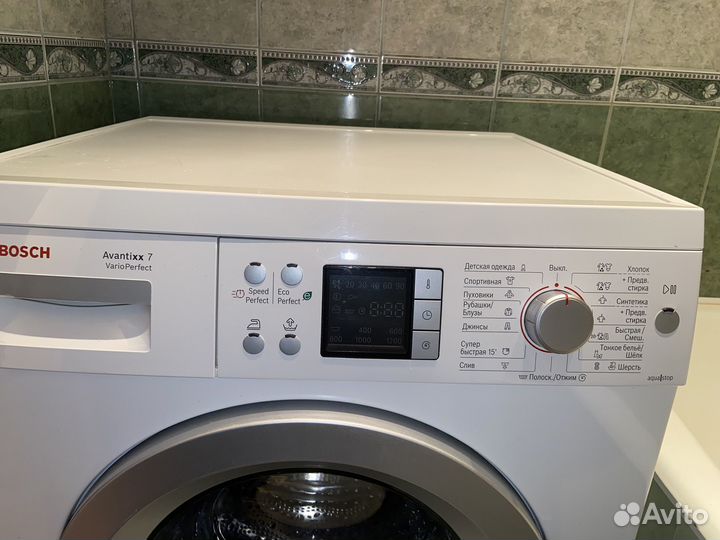 Стиральная машина bosch avantixx 7 varioperfect