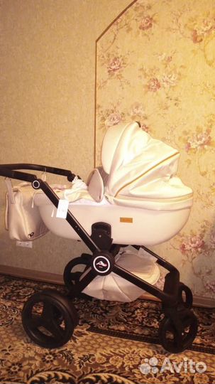 Коляска 2 в 1 adamex luciano