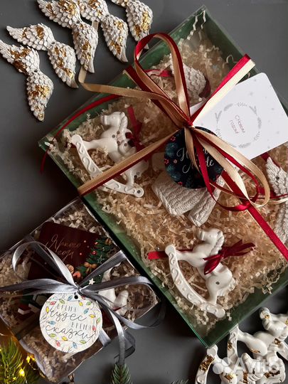 Новогодние игрушки ручной работы в опт и розницу