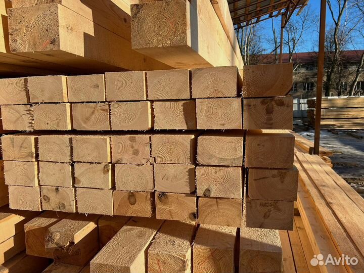 Доска обрезная 40х100х6000мм с доставкой