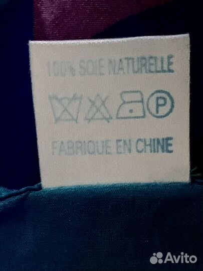 Шарфик из натурального шёлка