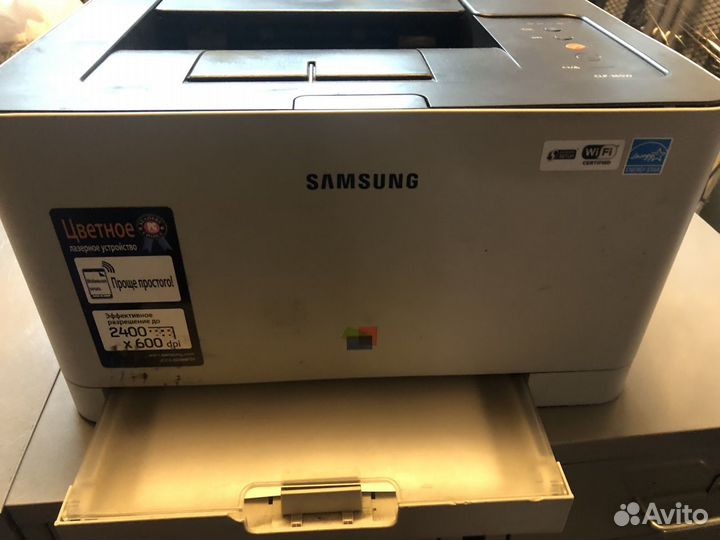 Цветной лазерный принтер samsung clp 365