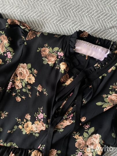 Платье zara черное