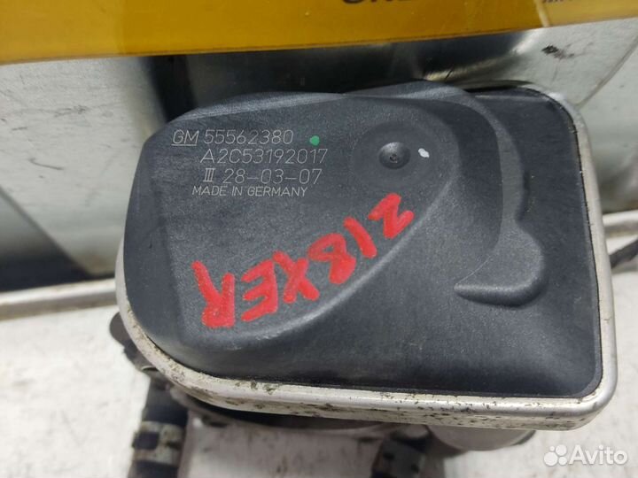 Дроссельная заслонка Opel Astra H z18xer 55562380