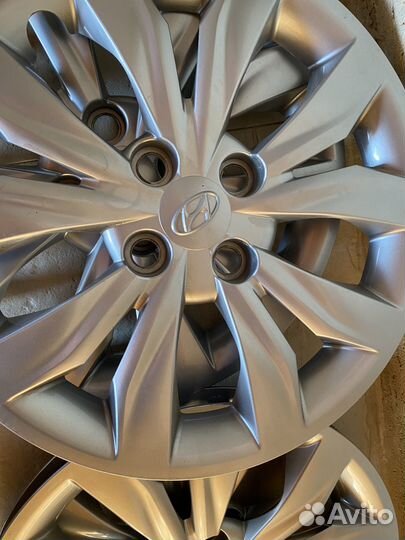 Колпаки на hyundai solaris r15