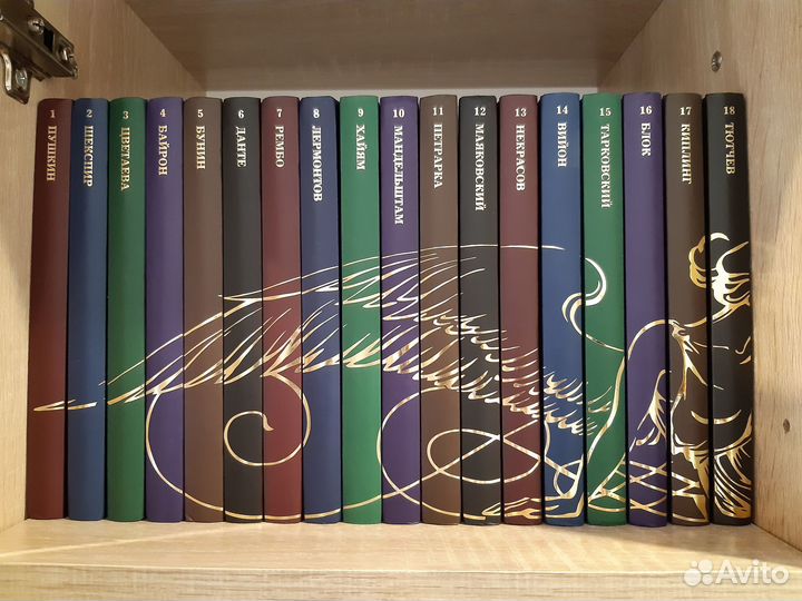 Серия книг Великие поэты, 100 томов