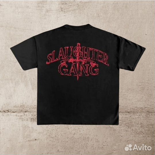 Футболка Corteiz 21 Savage оверсайзная винтаж