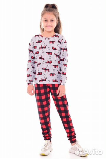 Пижама для девочки новая на рост 140 (10 лет)