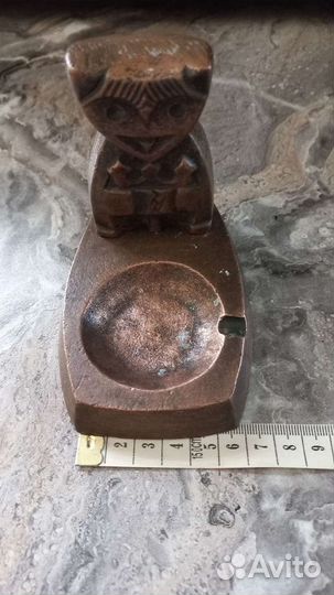 Пепельница металлическая