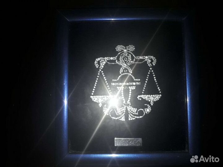 Картина с кристаллами Swarovski