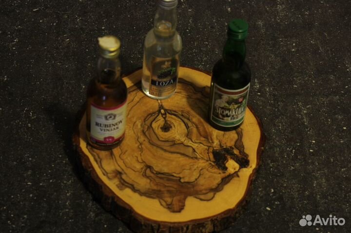 Прекрасный подарок.Спилы слэбы карагача