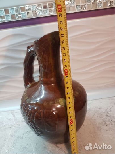 Керамический кувшин для вина СССР