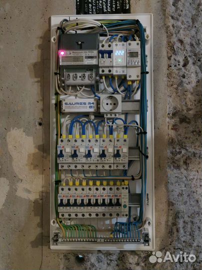 Электрик, замена проводки, электромонтаж