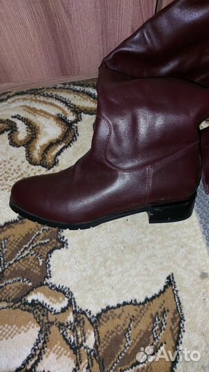 Сапоги ботфорты женские 38 39 новые