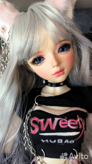 Реалистичная коллекционная большая шарнирная кукла