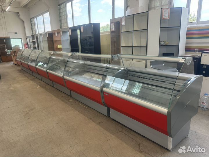 Холодильная витрина Полюс Эко, в линию