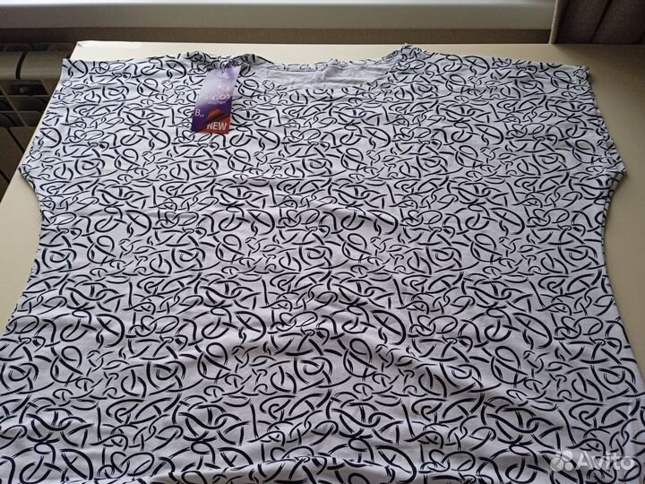 Футболка женская большого размера