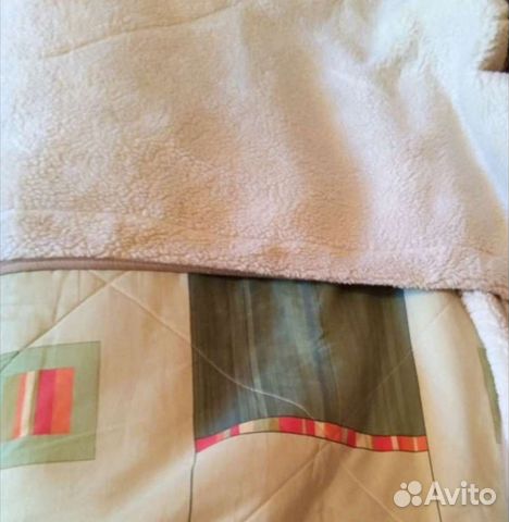 Плед - одеяло из натуральной овечьей шерсти