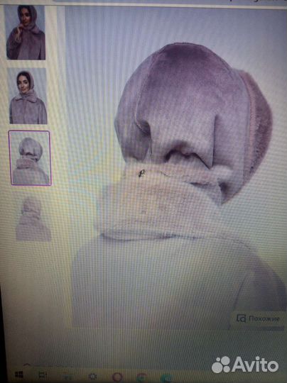 Капор-косынка