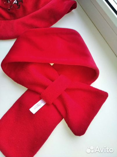 Набор шапочка+шарфик+варежки