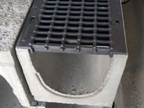 Лоток бетонный водоотводный DN 100, 150, 200, 300