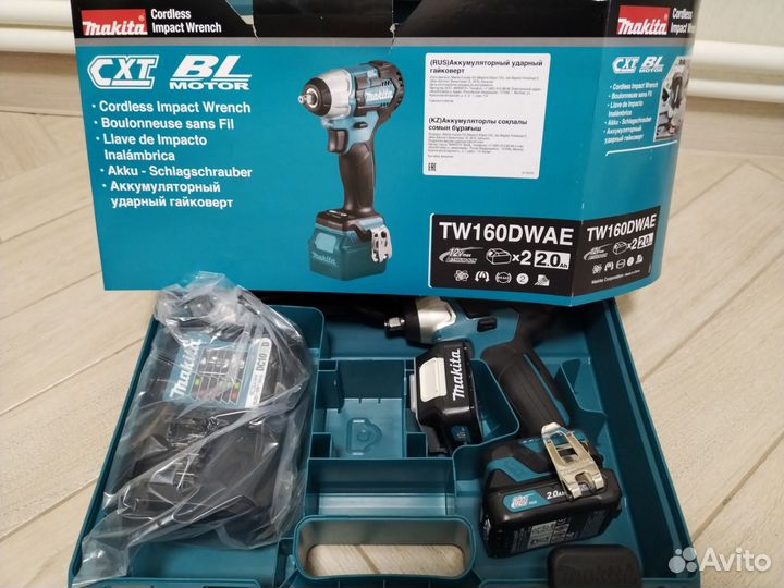 Гайковерт аккумуляторный makita