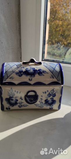 Гжель фарфор СССР