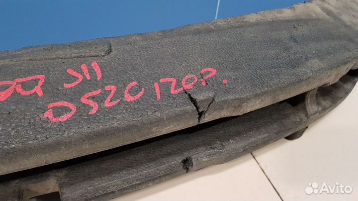 Наполнитель переднего бампера Nissan Qashqai J11E 2014