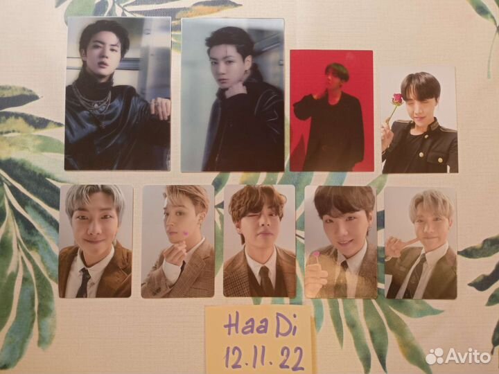 Официальные карты BTS