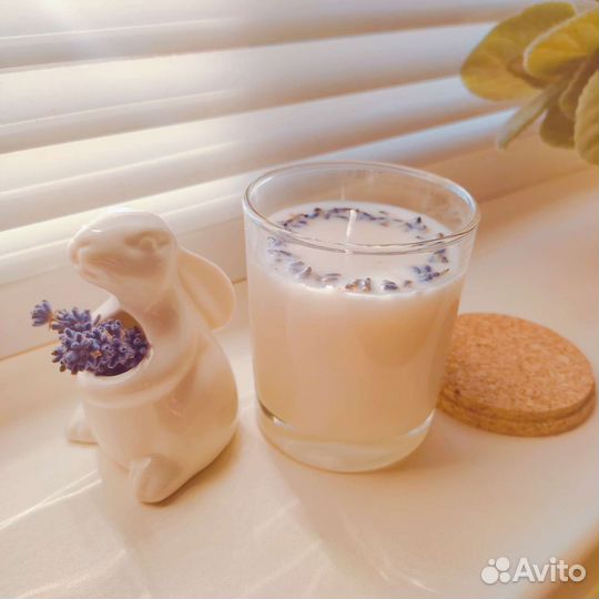 Аромасвеча из натурального соевого воска