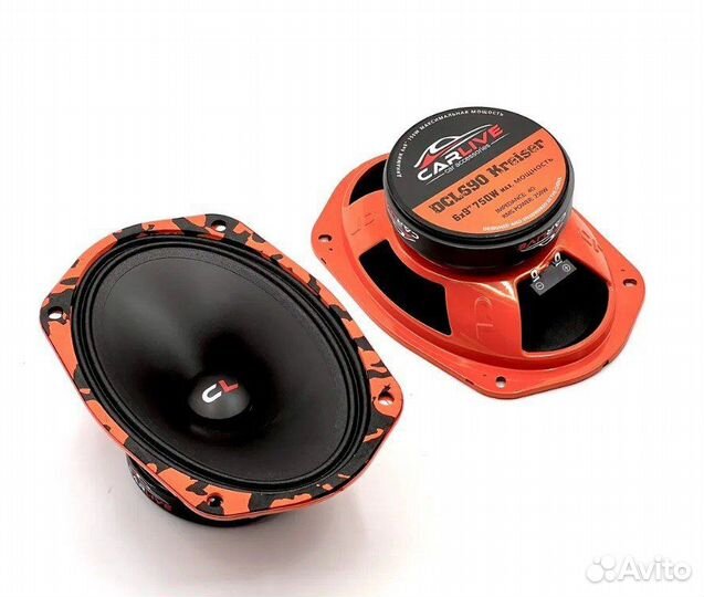 Carlive Колонки для автомобиля DCL690, Овал