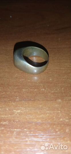 Старинное медное кольцо