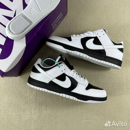 Кроссовки под заказ nike dunk LOW, retro white bla