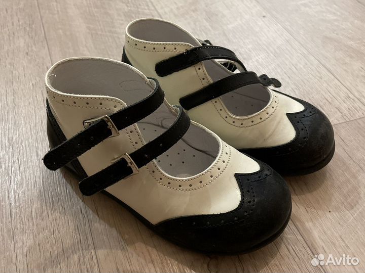 Ботинки детские кожаные 25 размер