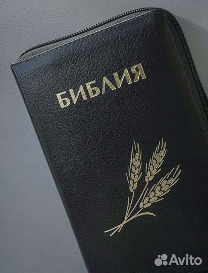 Библия каноническая на молнии