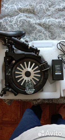 Электро велосипед складной