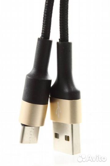 USB Кабель Type-C hoco X26, 2A, 1м. Черный