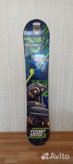 Сноуборд детский, c креплениями, ботинками, шлем