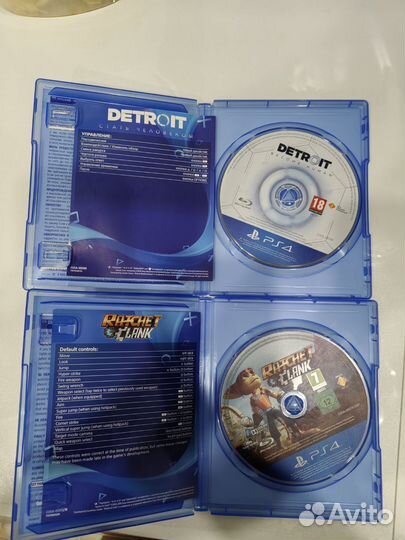 Игры ps4 Detroit, ratchet and clank